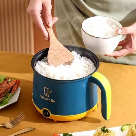 Simplicity Multi-Functional Double Layer Electric Cooking Pot 1.8L